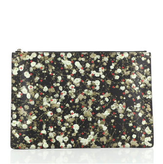 Givenchy Zip Pouch Printed Leather Large