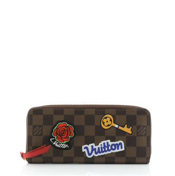 Louis Vuitton Clemence Wallet Limited Edition Damier
