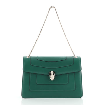 Bvlgari Serpenti Forever Shoulder Bag Leather Medium