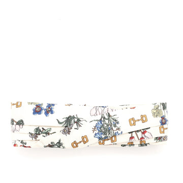 Gucci Headband Floral Print Silk