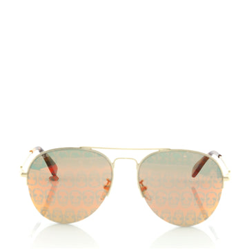 Gucci Bee Aviator Sunglasses Acetate and Metal