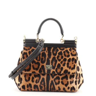 Dolce & Gabbana Miss Sicily Bag Pony Hair Small
