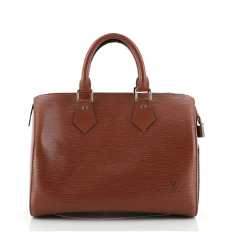 Louis Vuitton Speedy Handbag Epi Leather 25