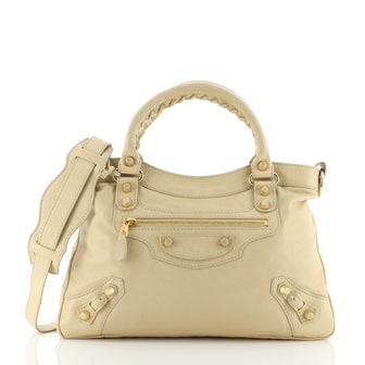 Balenciaga Town Giant Studs Bag Leather