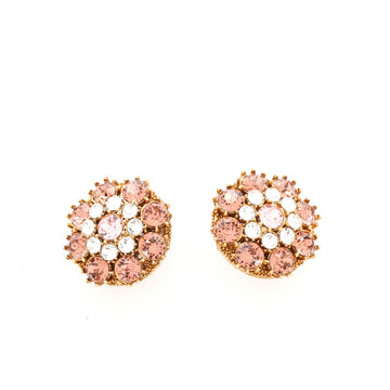 Dolce & Gabbana Bloom Clip-On Earrings Crystal and Metal