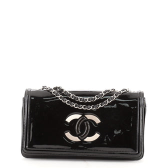 Chanel Lipstick Flap Bag Patent Vinyl Small