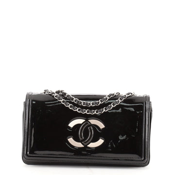 Chanel Lipstick Flap Bag Patent Vinyl Small