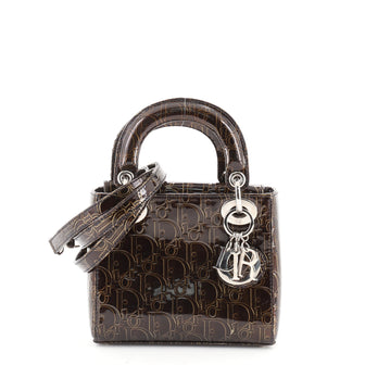 Christian Dior Lady Dior Bag Ultimate Embossed Patent Mini