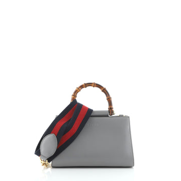 Gucci Nymphaea Top Handle Bag Leather Mini