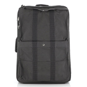Hermes Herline Trolley Rolling Luggage Nylon
