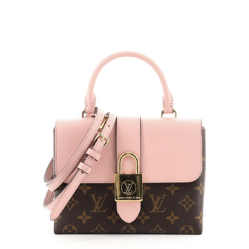 Louis Vuitton Locky Handbag Monogram Canvas with Leather BB