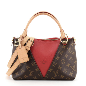 Louis Vuitton V Tote Monogram Canvas and Leather BB