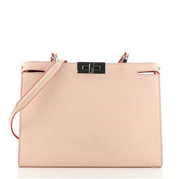 Fendi Peekaboo Clutch Leather