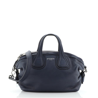 Givenchy Nightingale Crossbody Bag Waxed Leather Micro