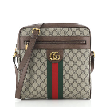 Gucci Ophidia Messenger Bag GG Coated Canvas Medium