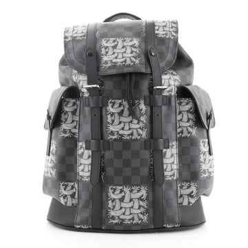 Louis Vuitton Christopher Backpack Limited Edition Nemeth Damier Graphite PM