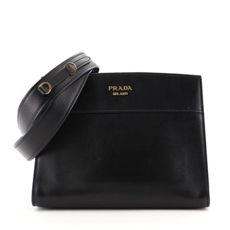 Prada Bibliotheque Shoulder Bag City Calfskin Small