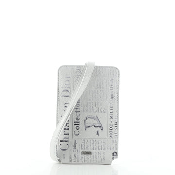 Christian Dior Daniel Arsham iPhone Holder Printed Leather