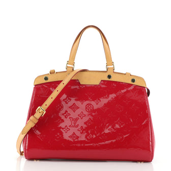 Louis Vuitton Brea Handbag Monogram Vernis MM