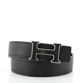 Hermes Constance Reversible Belt Leather Wide