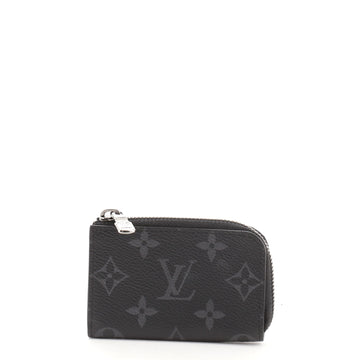 Louis Vuitton Car Key Case Monogram Eclipse Canvas
