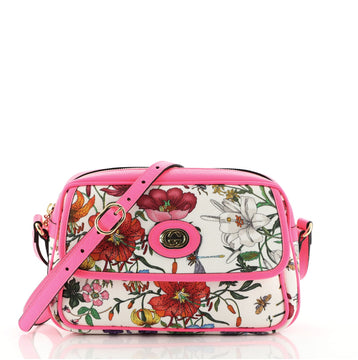 Gucci Shoulder Bag Flora Canvas Small