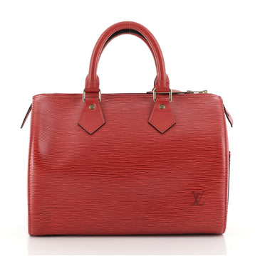 Louis Vuitton Speedy Handbag Epi Leather 25