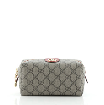 Gucci Ophidia Cosmetic Pouch GG Coated Canvas Medium