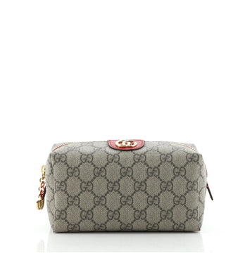 Gucci Ophidia Cosmetic Pouch GG Coated Canvas Medium