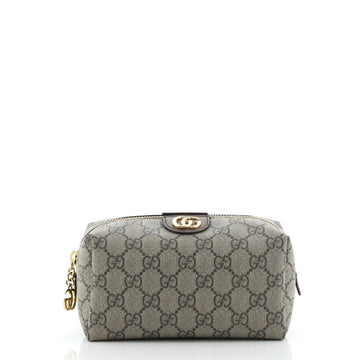 Gucci Ophidia Cosmetic Pouch GG Coated Canvas Medium