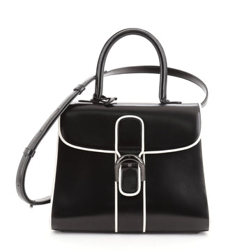 Delvaux Brillant Top Handle Bag Leather MM