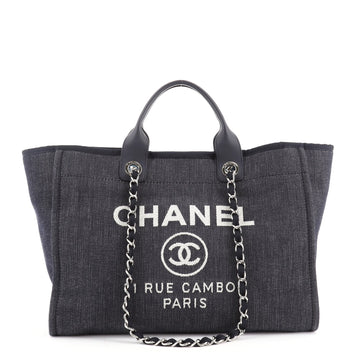 Chanel Deauville Tote Denim Medium