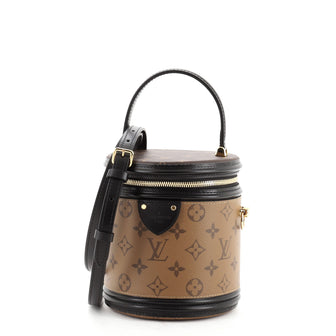 Cannes Handbag Reverse Monogram Canvas