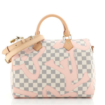 Louis Vuitton Speedy Bandouliere Bag Limited Edition Damier Tahitienne 30