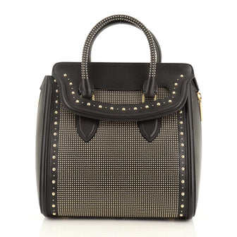 Alexander McQueen Heroine Tote Studded Leather Large