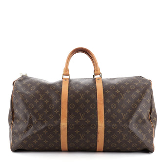 Louis Vuitton Keepall Bag Monogram Canvas 55