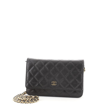 Chanel Wallet on Chain Quilted Caviar