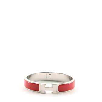 Hermes Clic H Bracelet Enamel Narrow
