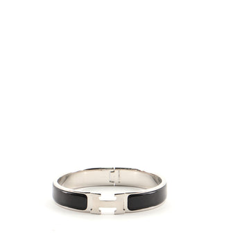 Hermes Clic H Bracelet Enamel Narrow