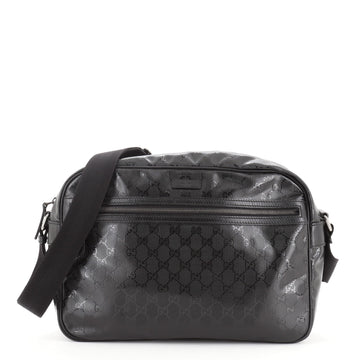 Gucci Zip Messenger Bag GG Imprime Small