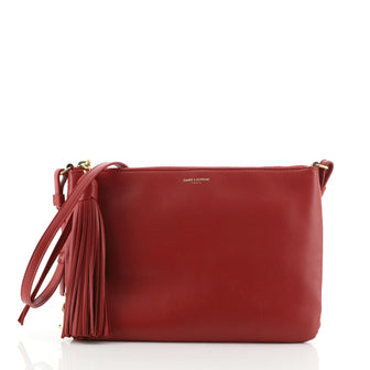 Saint Laurent Teen Monogram Crossbody Bag Leather