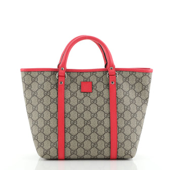 Gucci Kid's Tote GG Coated Canvas