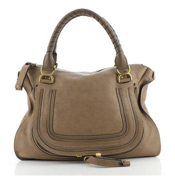 Chloe Marcie Shoulder Bag Leather Large