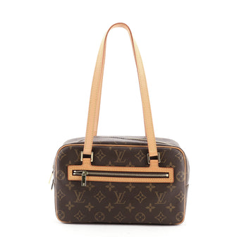 Louis Vuitton Cite Handbag Monogram Canvas MM