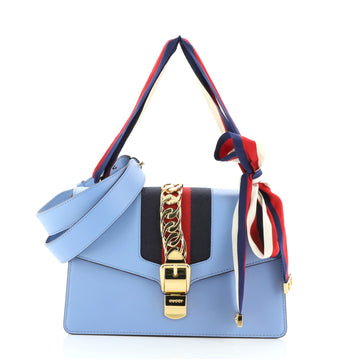 Gucci Sylvie Shoulder Bag Leather Small