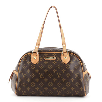 Louis Vuitton Montorgueil Handbag Monogram Canvas PM