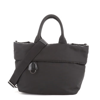 Prada Convertible Double Tote Tessuto