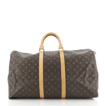 Louis Vuitton Keepall Bag Monogram Canvas 55