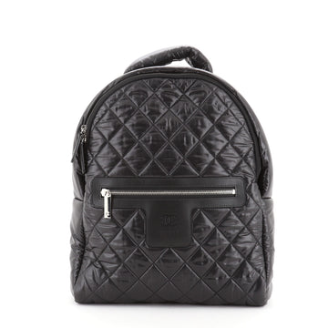 Chanel Coco Cocoon Backpack Quilted Nylon Large