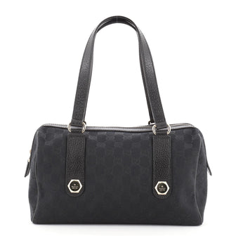 Gucci Charmy Boston Bag GG Canvas Small